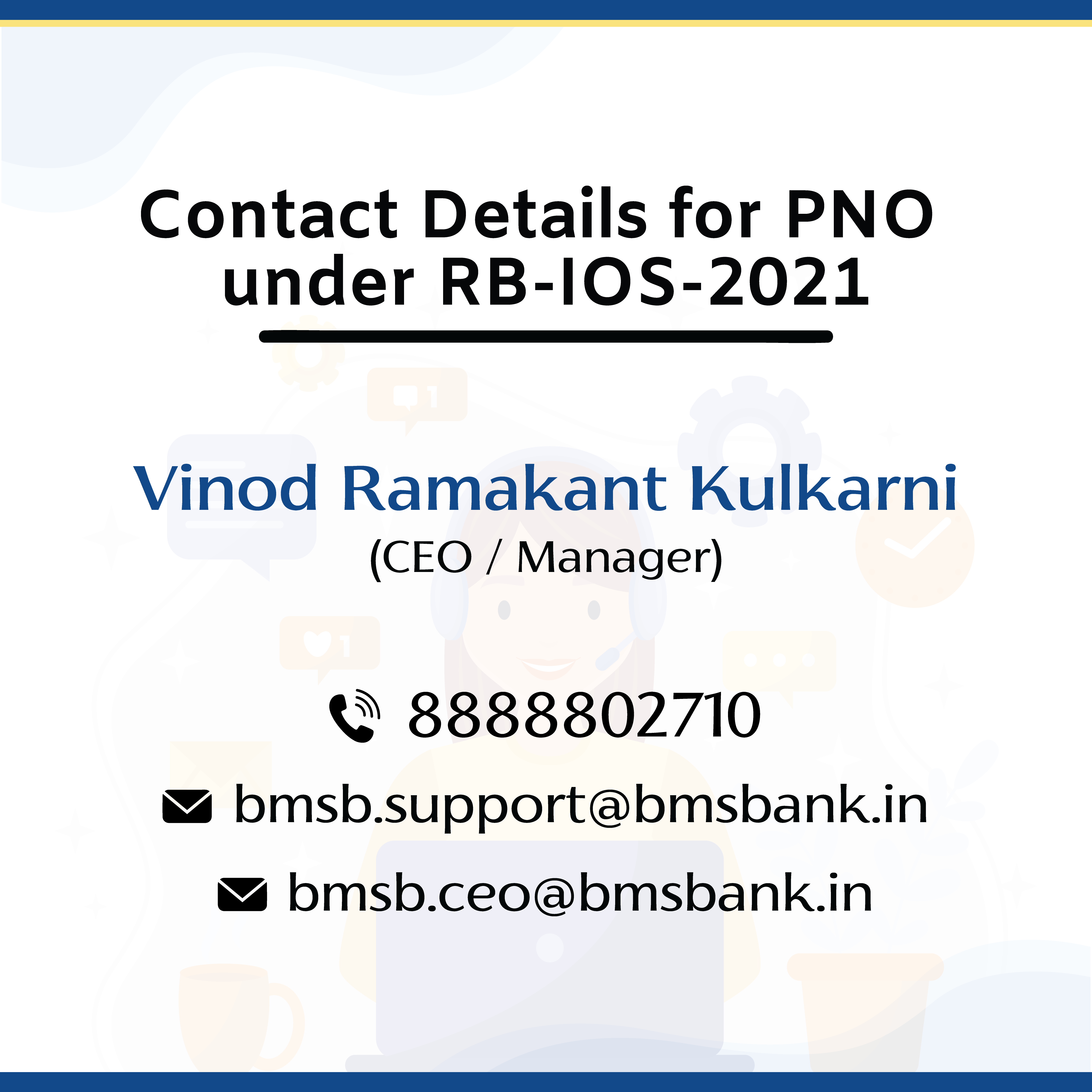 Contact Details of PNO